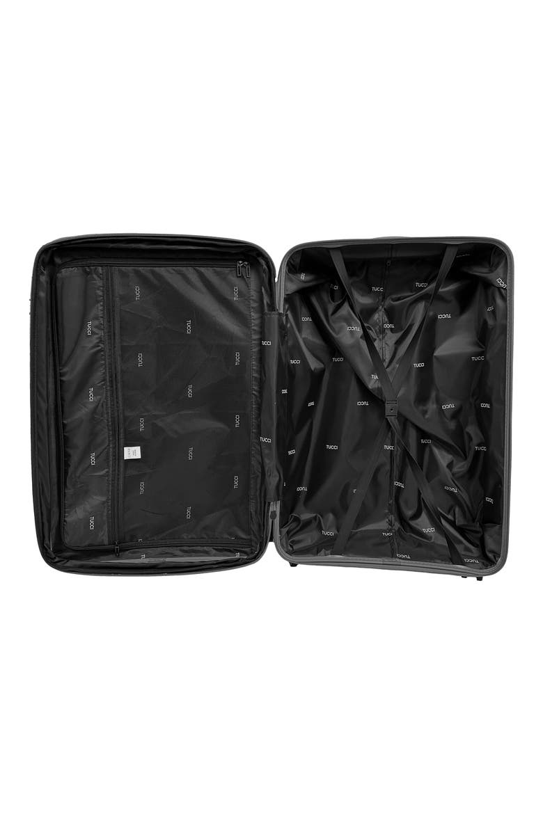 Indomito 3-Piece Hardside Spinner Luggage Set, Alternate, color, DARK GREY