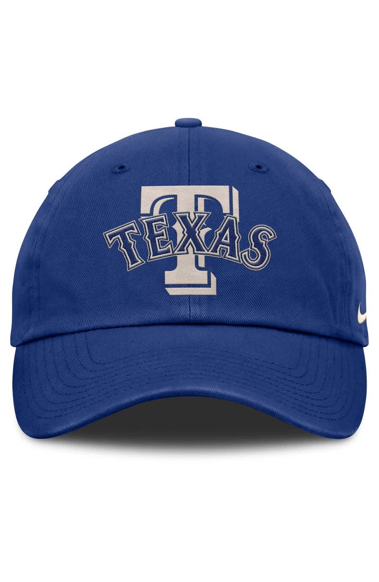 Nike Men's Nike Royal Texas Rangers Statement Club Adjustable Hat, Alternate, color, Royal