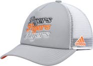 adidas Women's adidas Gray/White Philadelphia Flyers Foam Trucker Snapback Hat