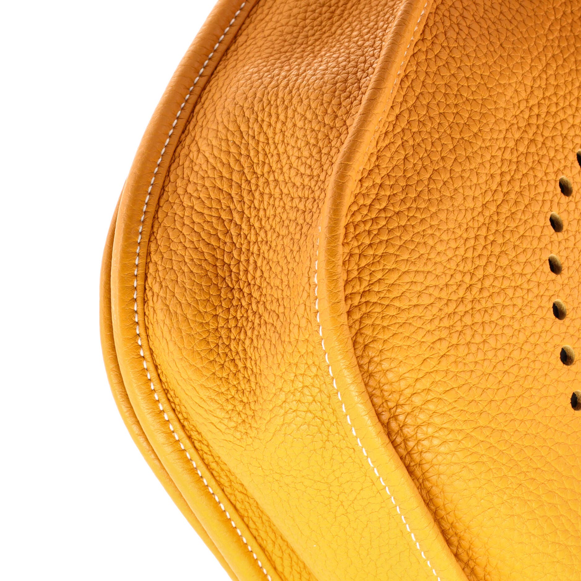 Pre-Owned Hermes Evelyne Bag Gen III Clemence PM, Alternate, color, Moutarde