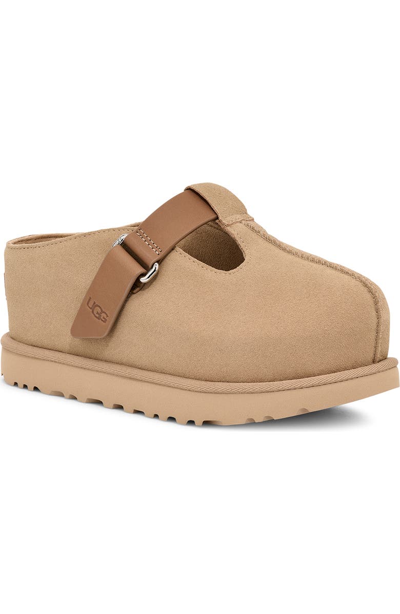 UGG<sup>®</sup> Goldenstar Platform Clog, Main, color, Sand