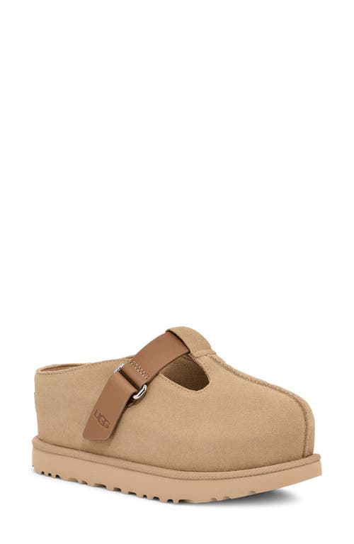 Ugg(r) Goldenstar Platform Clog In Sand