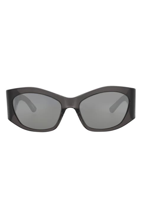 56mm Square Sunglasses