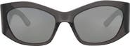 Balenciaga 56mm Square Sunglasses