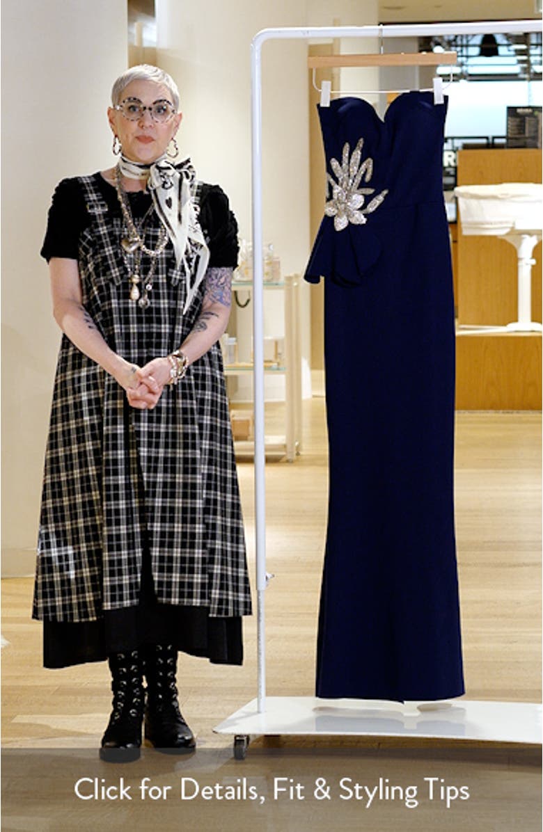 Grenawa Strapless Mermaid Gown, sales video thumbnail