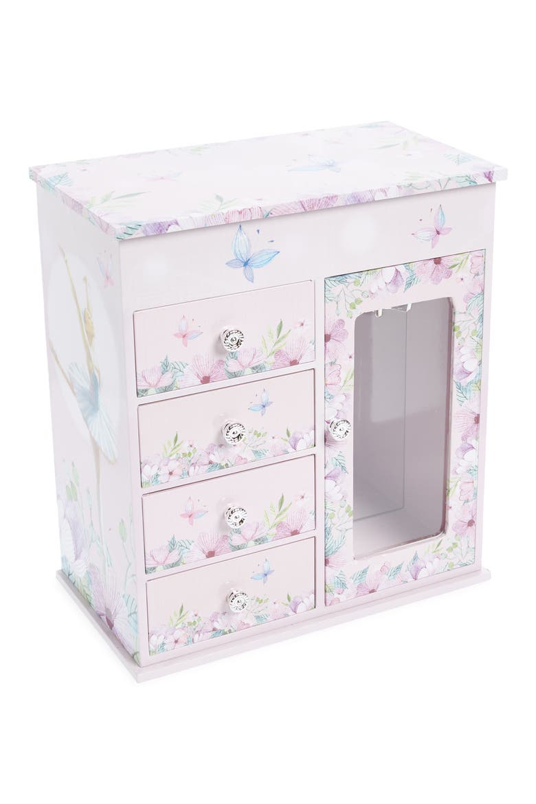 Liliana Ballerina Jewelry Box, Main, color, PURPLE