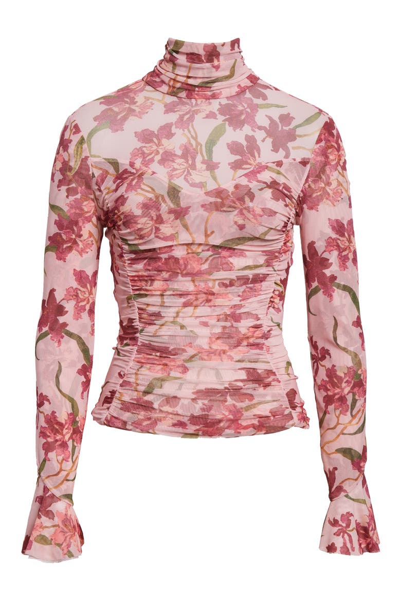Lucy Trailing Hibiscus Mesh Top, Alternate, color, BLUSH PETAL MULTI