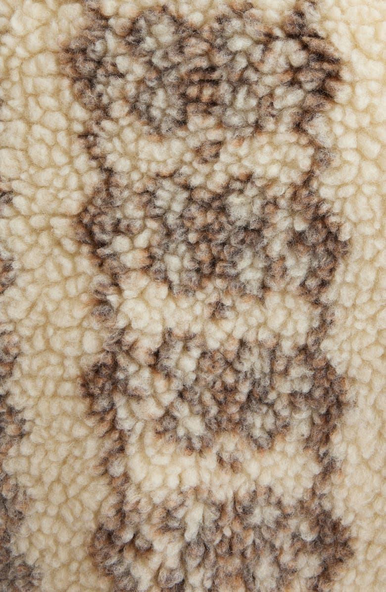 Isabel Marant Étoile Mackensy Faux Shearling Bomber Jacket, Alternate, color,