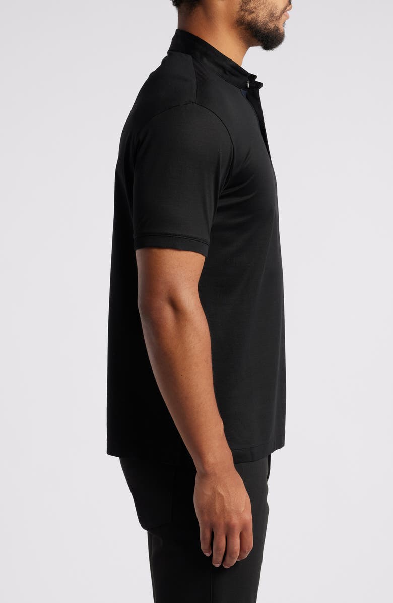 Emporio Armani Neru Jersey Polo, Alternate, color, 