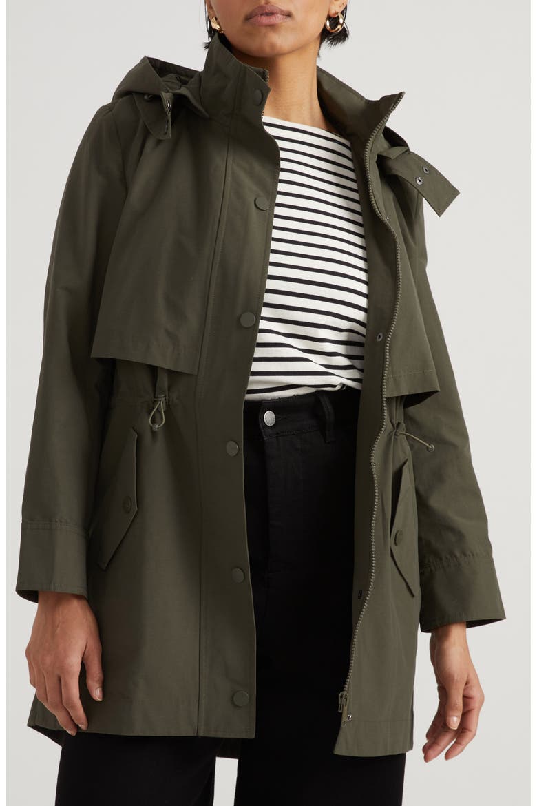 Precision Water Resistant Hooded Parka, Main, color, CAMO