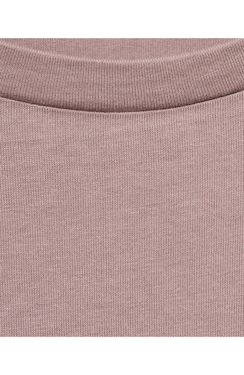 MANGO Plain Cotton Pajamas, Alternate, color, Taupe