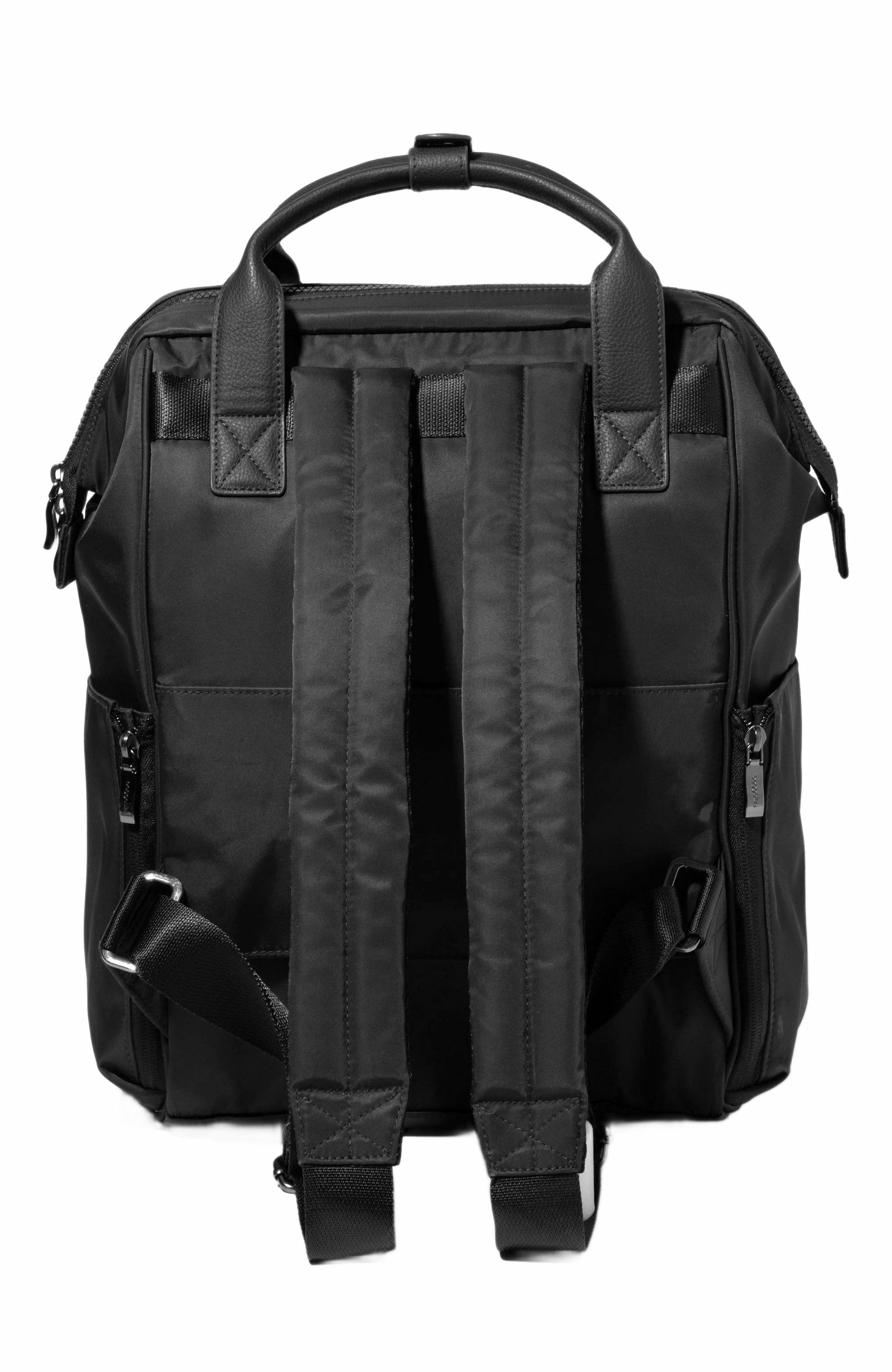BAGGALLINI Chelsea Laptop Backpack, Alternate, color, Black Twill
