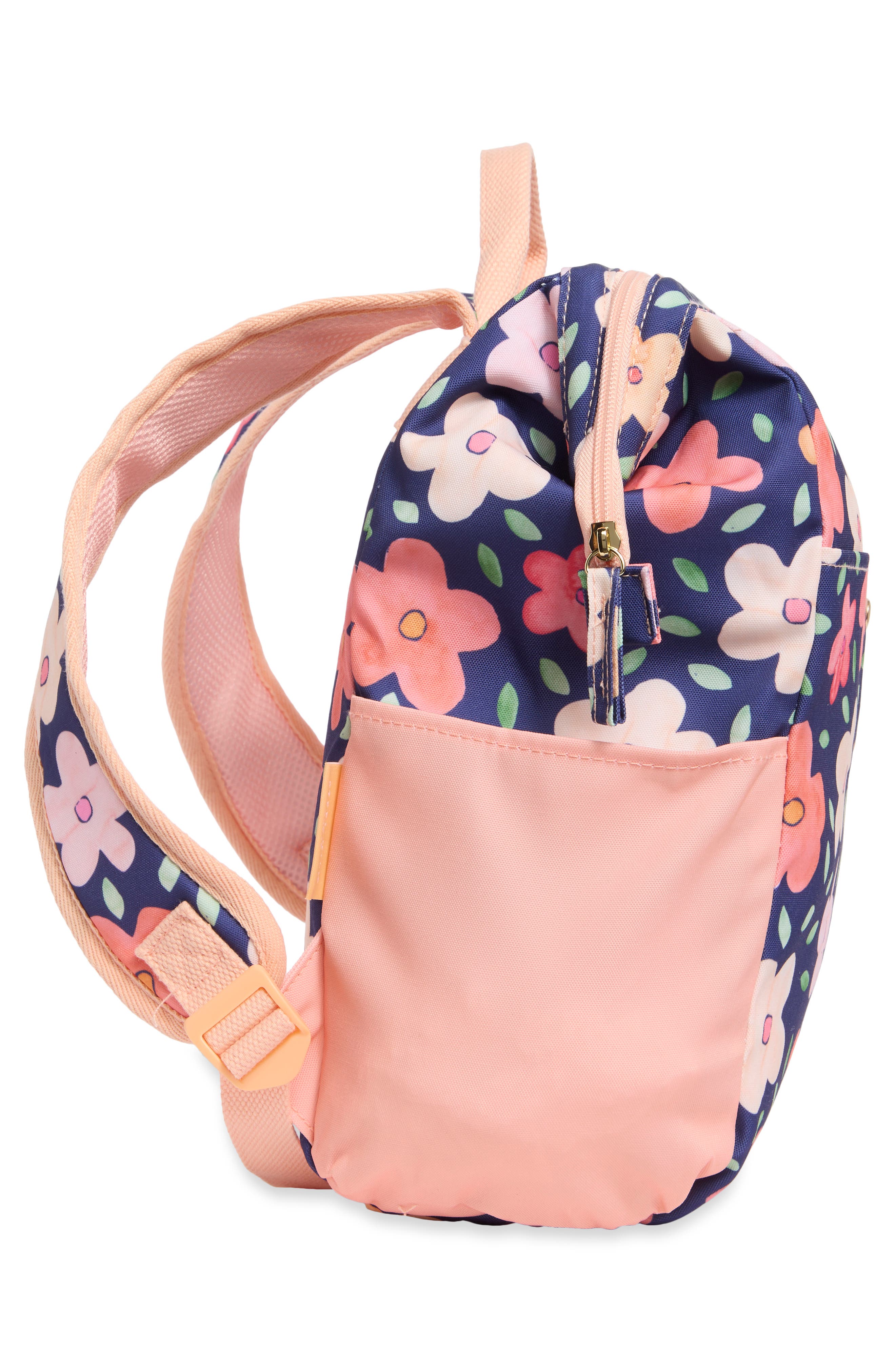 Cooler Backpack, Alternate, color, NAVY BOLD FLORAL