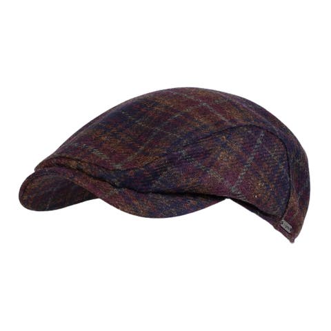 Men's New Tartan Wool Ivy Contemporary Cap
