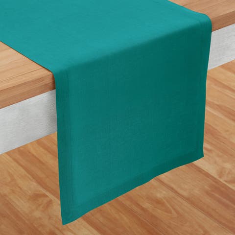 Linen Table Runner for Dining Table, Holiday and Everyday Table Decor - Fete