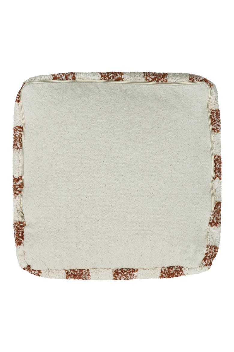 Vichy Pouf, Alternate, color, TOFFEE
