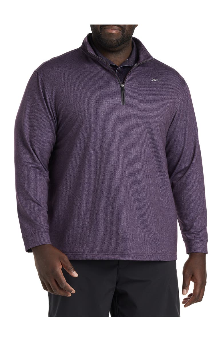 Reebok Big & Tall 1/4-Zip Performance Pullover, Main, color, 