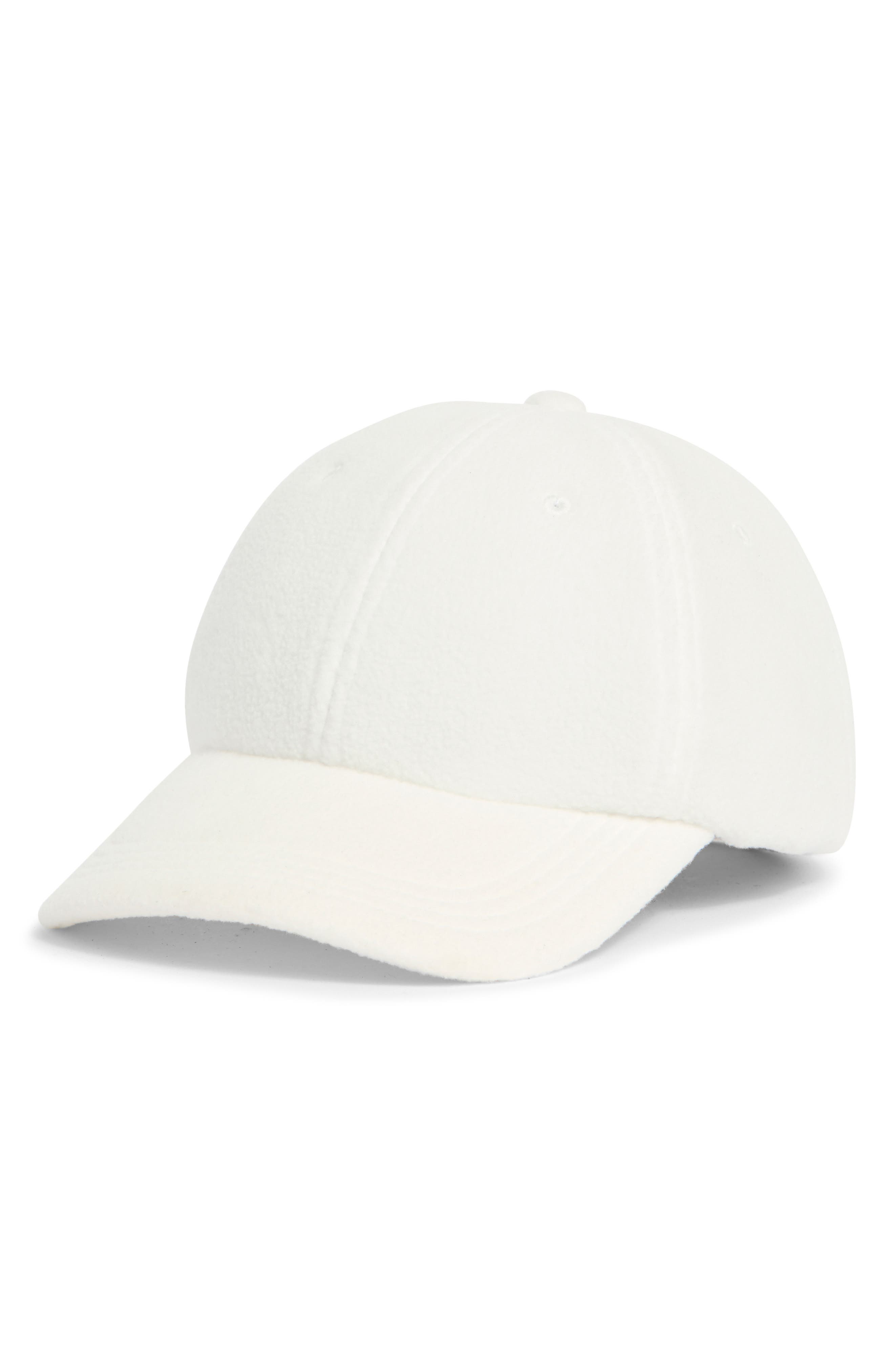 Zella Faux Shearling Baseball Hat
