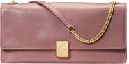 Kate Spade New York deco glazed leather convertible chain shoulder bag