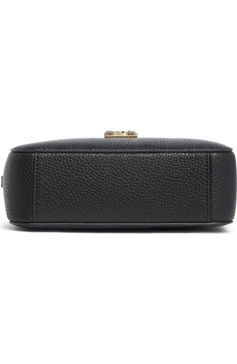 Furla Gardenia Mini Camera Case Crossbody Bag, Alternate, color, Nero+Toni Ghiaccio