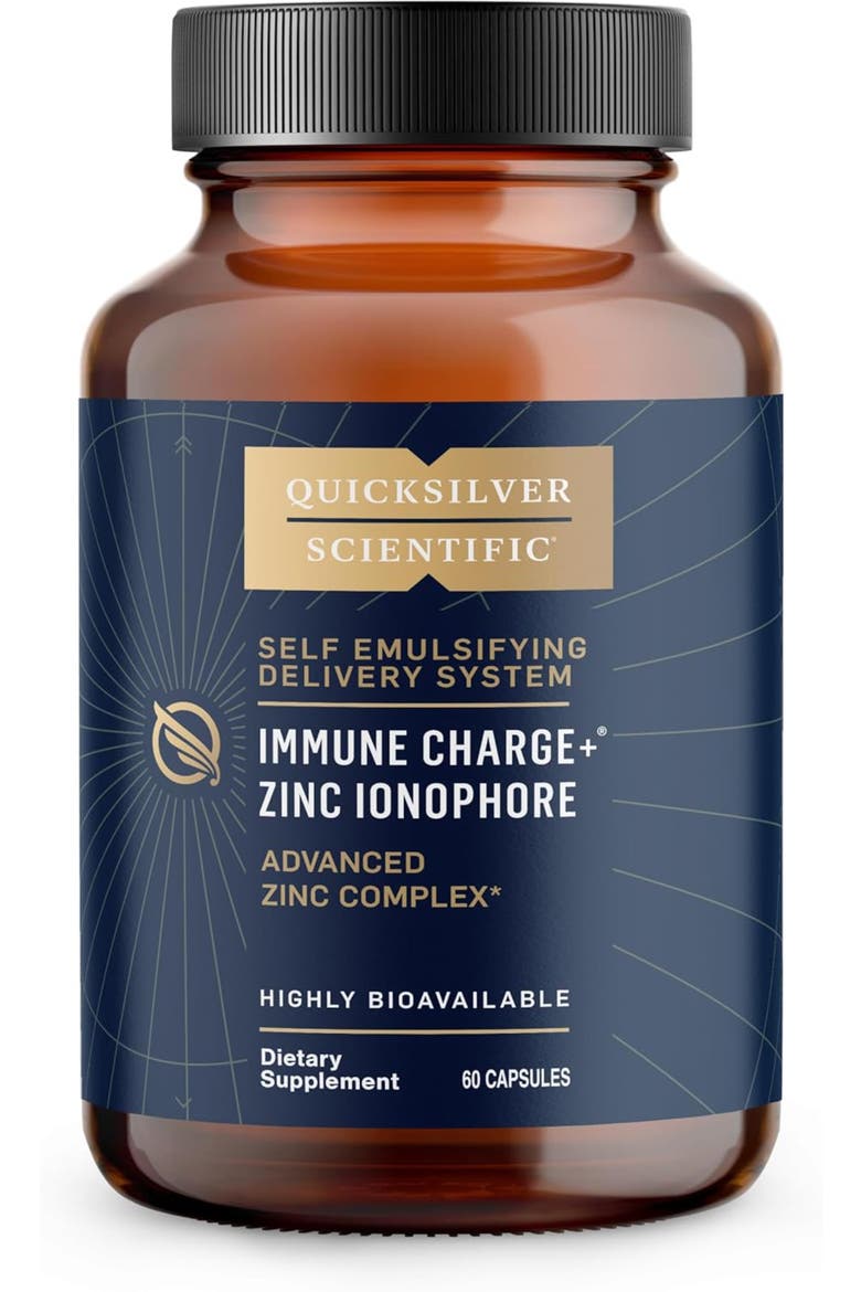 Immune Charge Zinc Ionophore Quercetin and Luteolin Supplement, Main, color, None