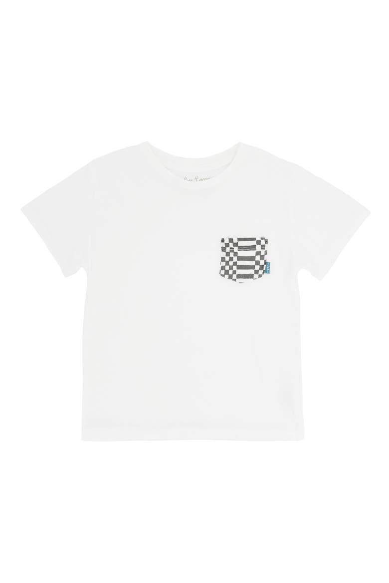 Kids' High Tide Cotton Graphic Pocket T-Shirt, Main, color, WHITE