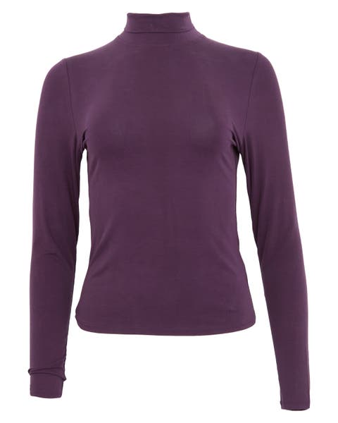 Kate Stretch Knit Turtleneck