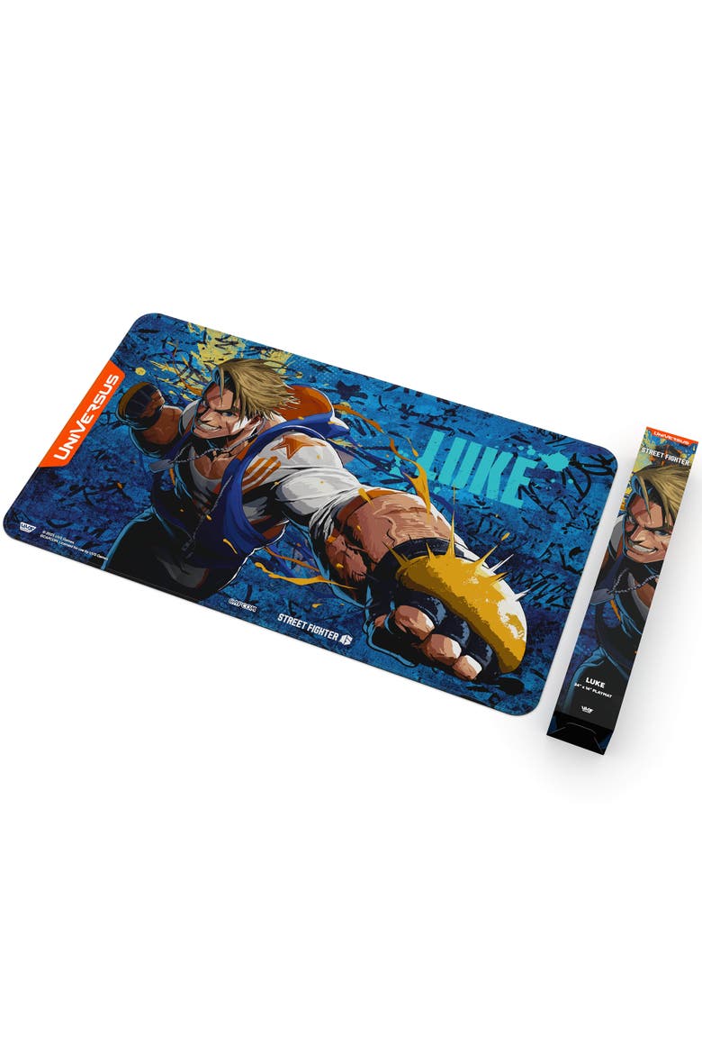 Street Fighter 6 Challenger Series Luke Playmat, Alternate, color, Multicolored