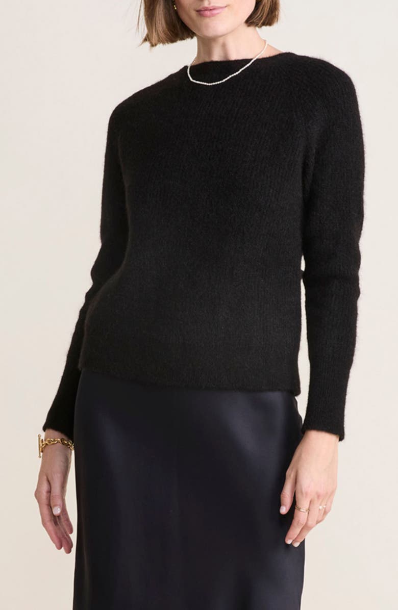 vineyard vines Bow Back Sweater, Main, color, Jet Black