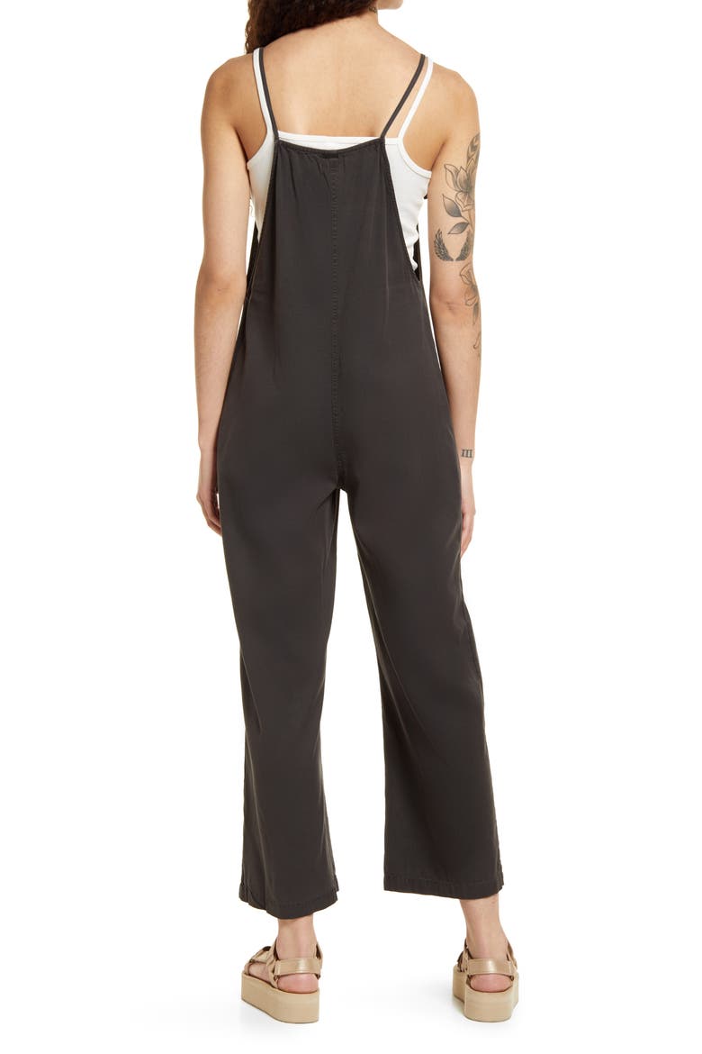 Beach Cruiser Jumpsuit, Alternate, color, OFB-OFF BLACK