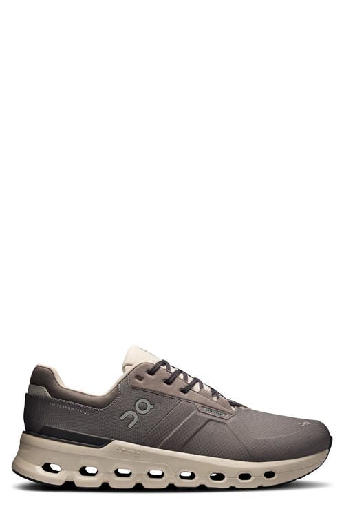 On Cloudrunner 2 Waterproof Running Shoe In Gray