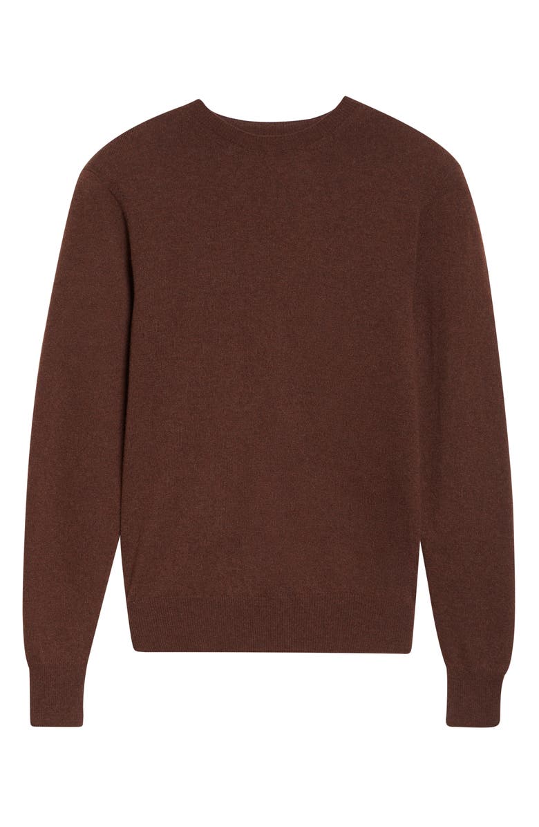 Stella McCartney Cashmere & Virgin Wool Sweater, Alternate, color, Chocolate Brown
