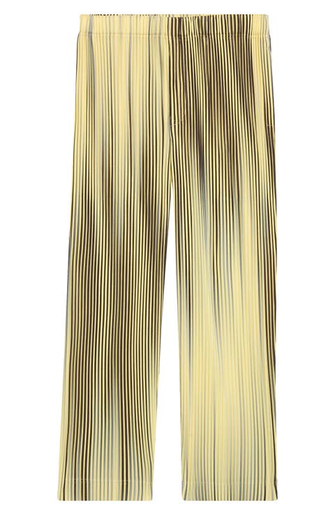 Blend of Lights Pleated Crop Pants