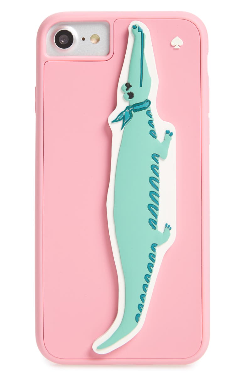 Kate Spade New York alligator iPhone 7/8 & 7/8 Plus case, Main, color, 