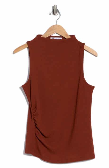 DR2 by Daniel Rainn Textured Boat Neck Sleeveless Top