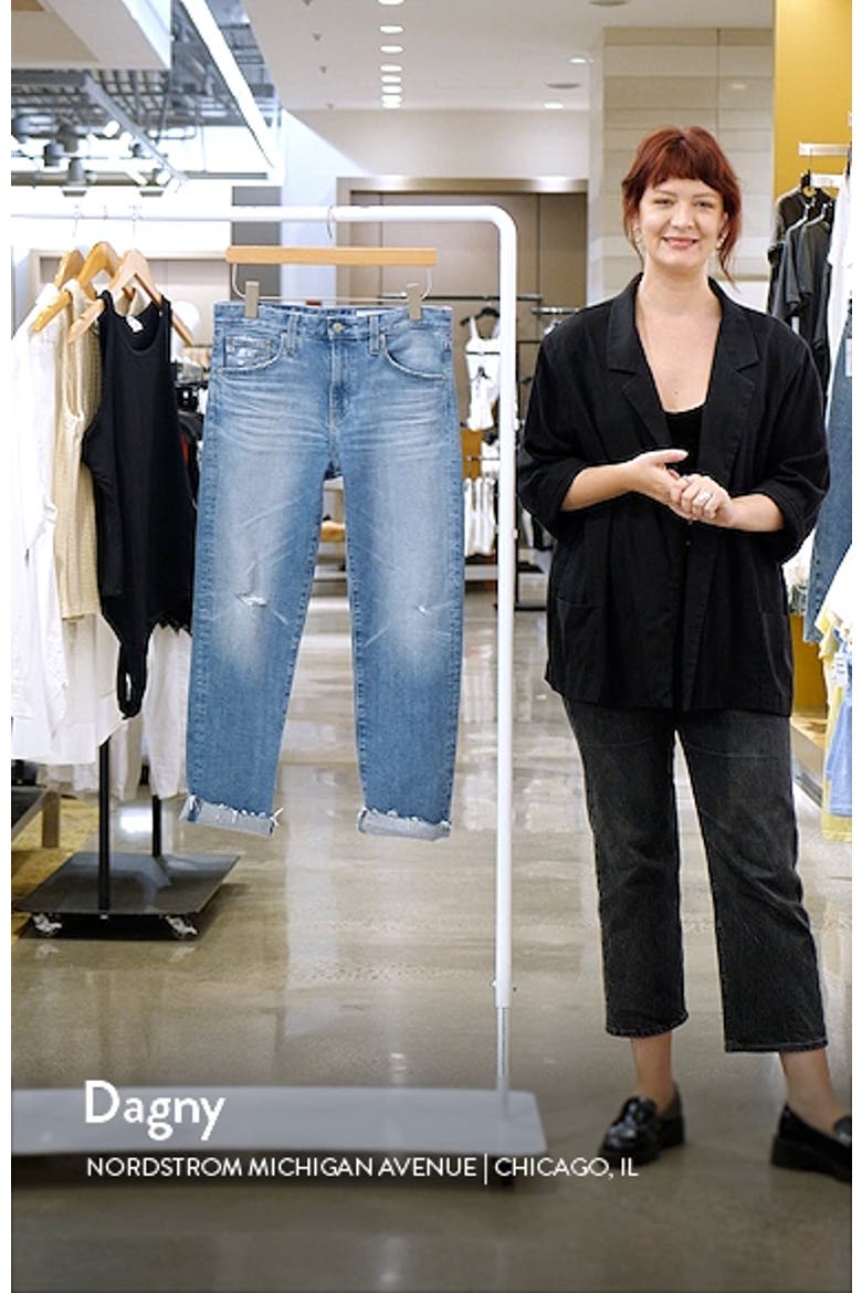 Ex-Boyfriend Raw Hem Slim Jeans video