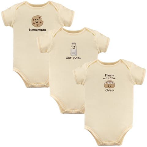 Organic Baby Bodysuit 3Pk