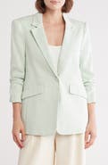 Cinq à Sept Kylie Linen & Cotton Blazer