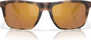 Costa Del Mar Mainsail 55mm Mirrored Polarized Rectangular Sunglasses