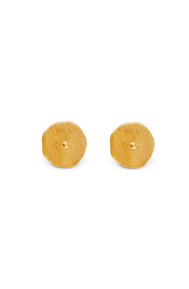 7879 Circle Stud Earrings, Alternate, color, Gold 9K