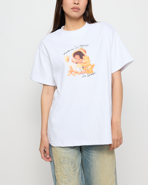 Samii Ryan Kindness Season Crewneck In White