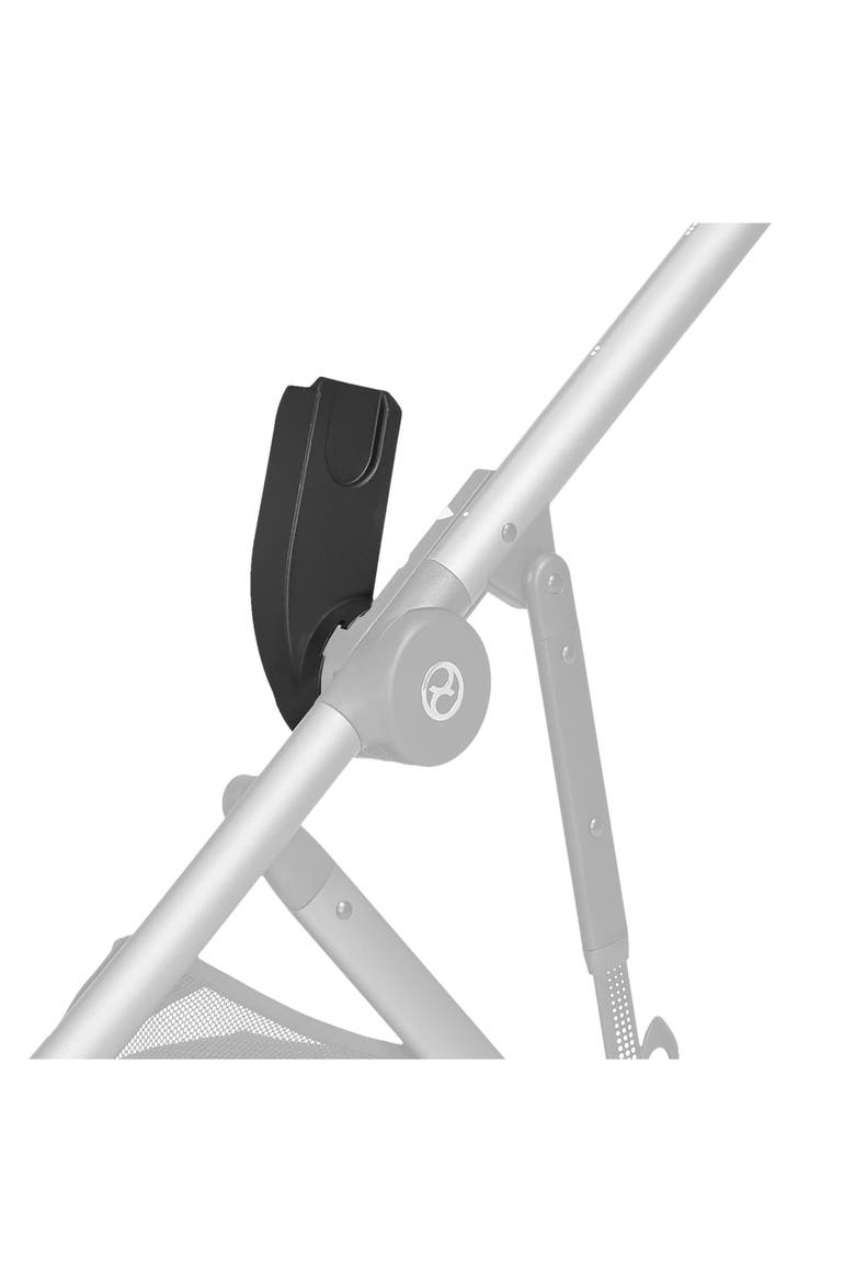 Gazelle S Adapters for Cybex/Nuna/Maxi Cosi Infant Car Seats, Alternate, color, BLACK