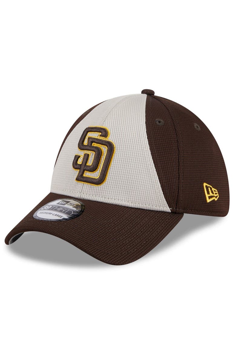 New Era Men's New Era Brown San Diego Padres 2024 Batting Practice 39THIRTY Flex Hat, Alternate, color, Brown