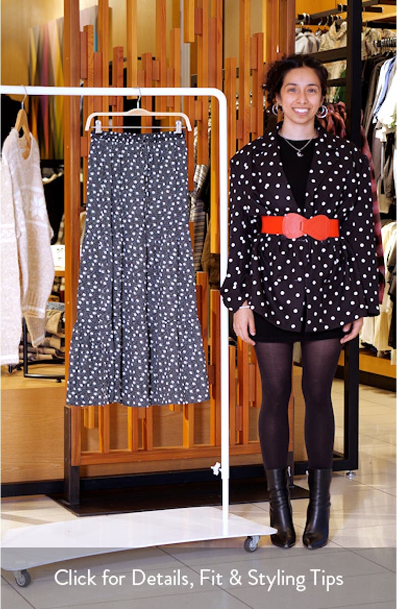 Vincent Tiered Maxi Skirt, sales video thumbnail