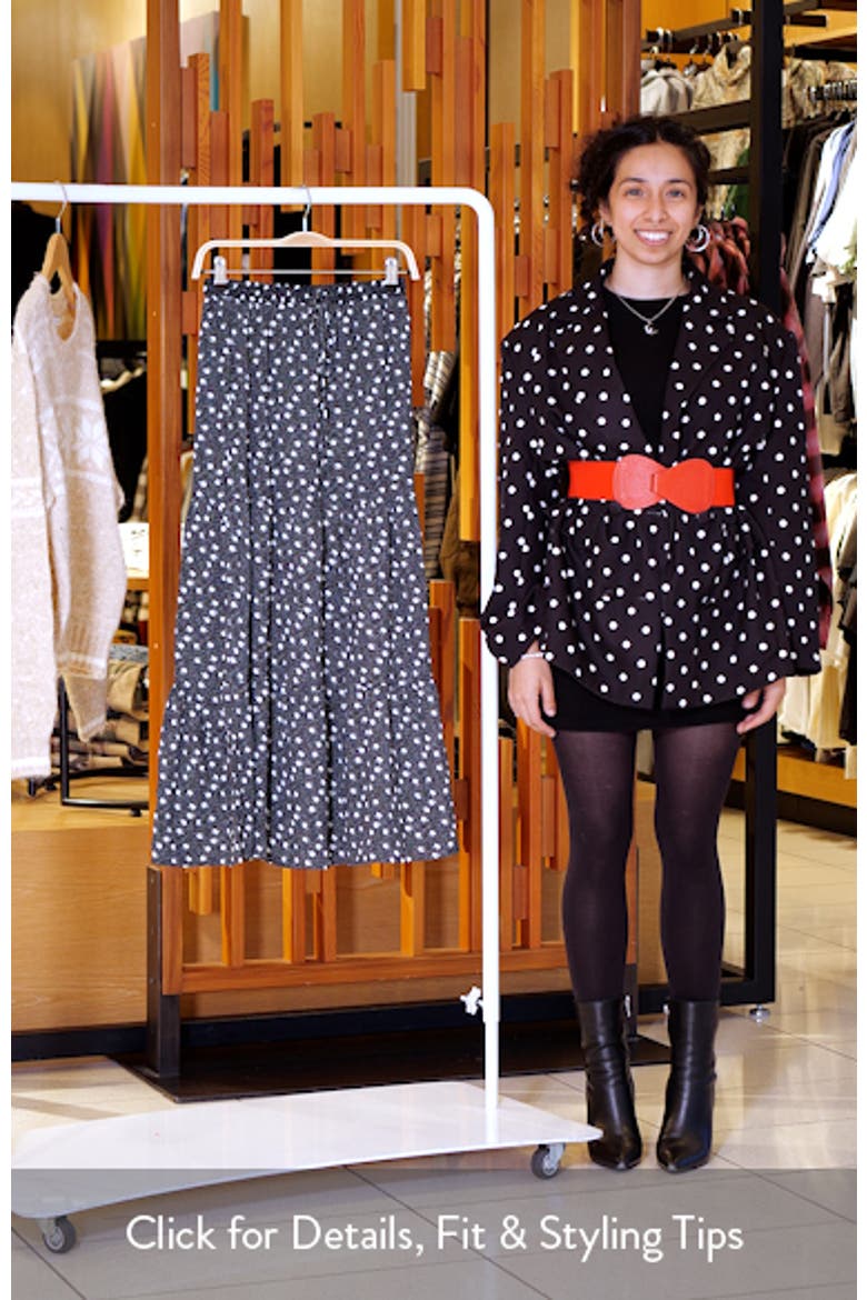 Vincent Tiered Maxi Skirt video