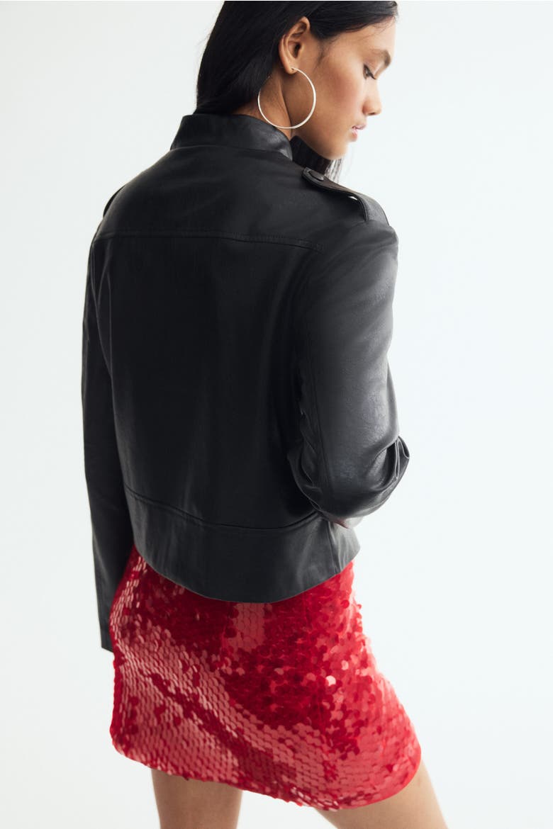 Coated Jacket, Alternate, color, Black