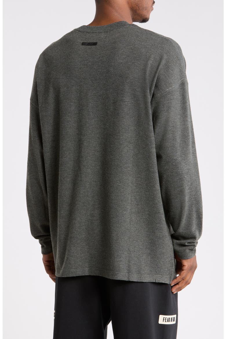 Soft Knit Long Sleeve T-Shirt, Alternate, color, IRON GREY
