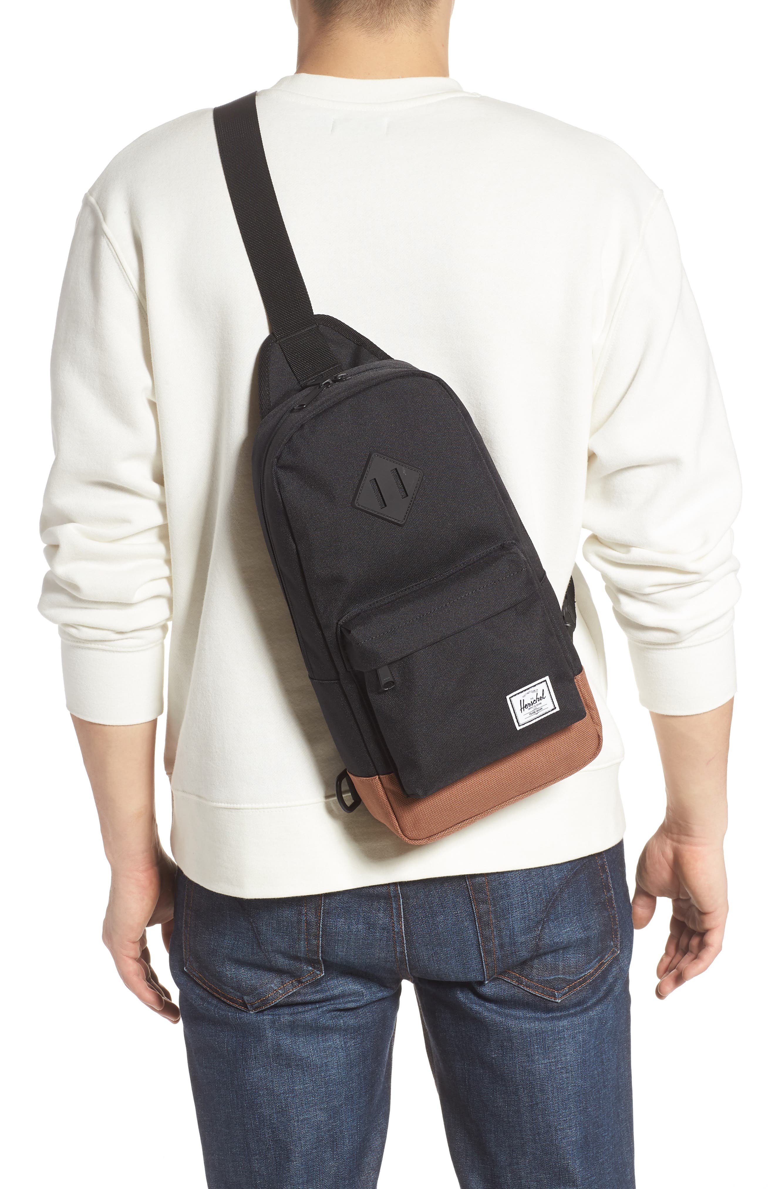 Herschel Supply Co. Heritage Sling Pack, Alternate, color, 