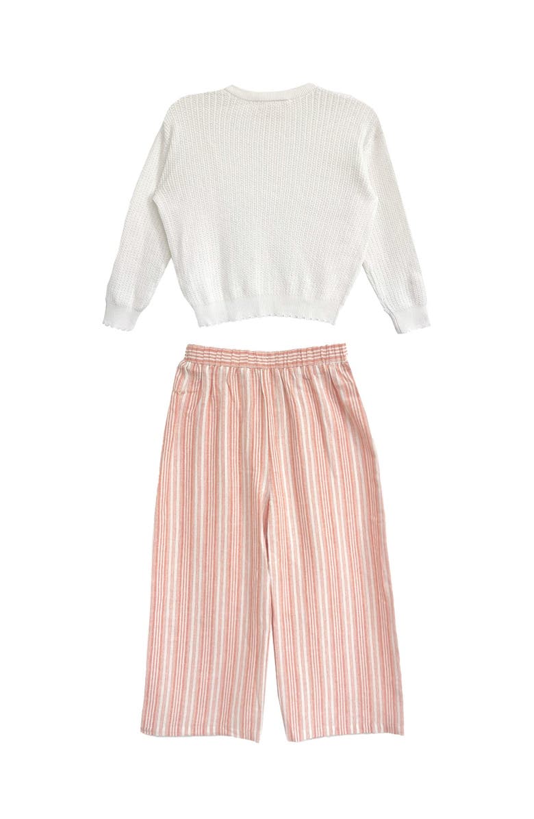 Mabel + Honey Claire Two Piece Set, Alternate, color, Orange