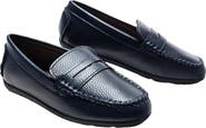 MOUSTACHE Leather Penny Loafers
